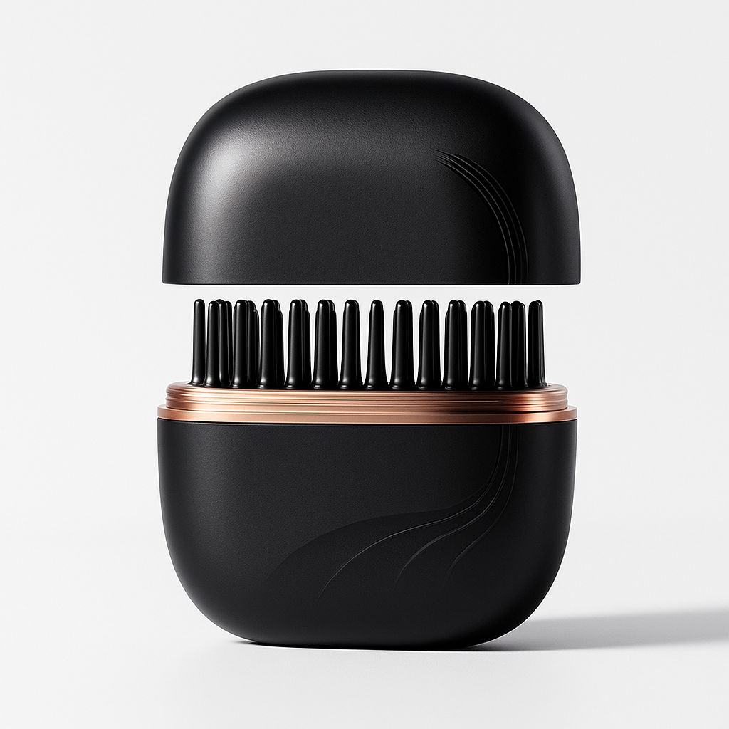 Mini Wireless Hair Straightening Comb – Pocket-Sized, Dual-Use & Rechargeable